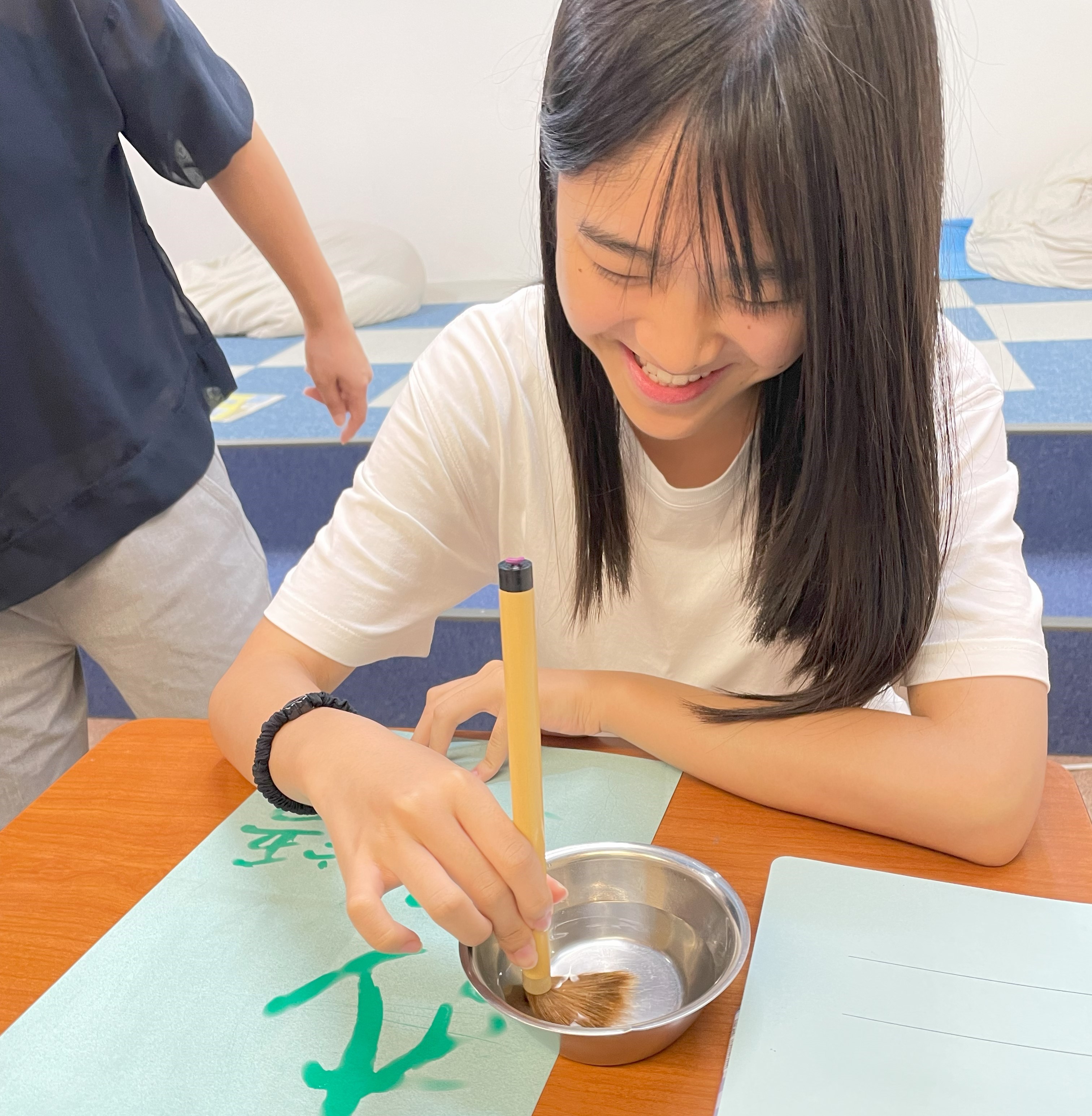 楽しい水習字＠竹の塚教室
