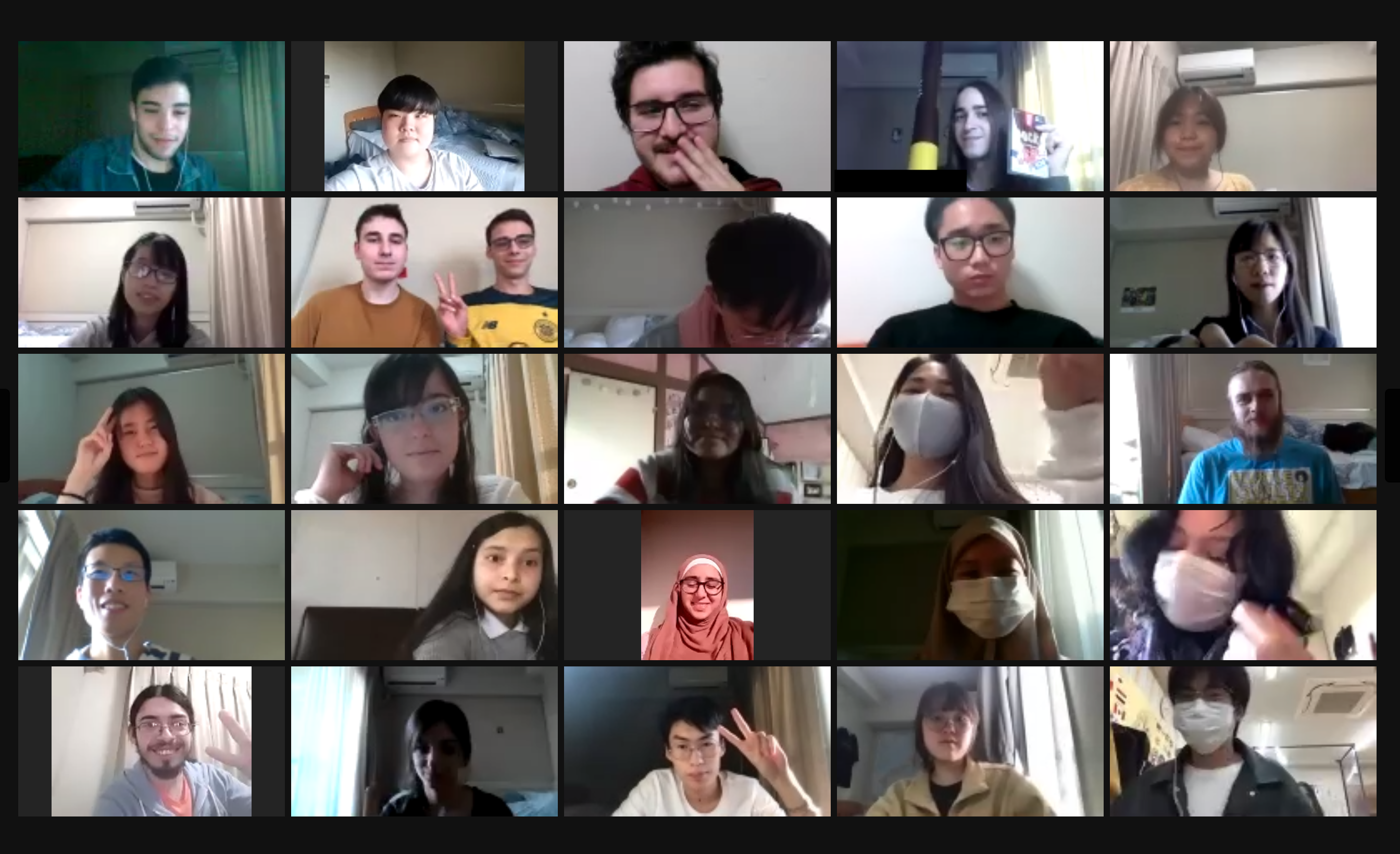 東京外国語大学留学生と交流会@Zoom！