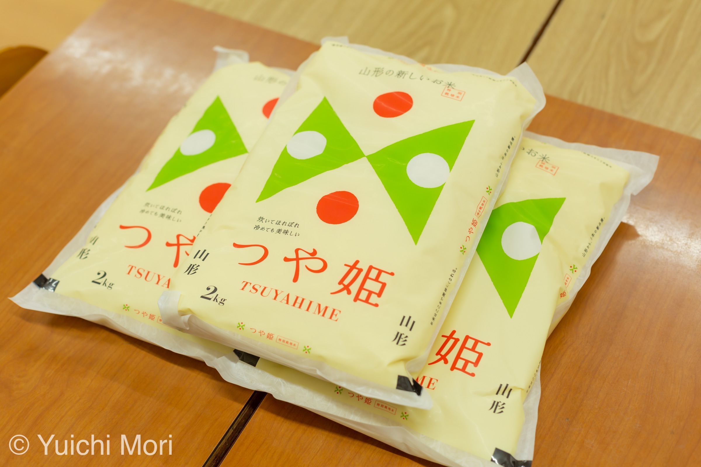 山形の新しいお米「つや姫」を頂きました！