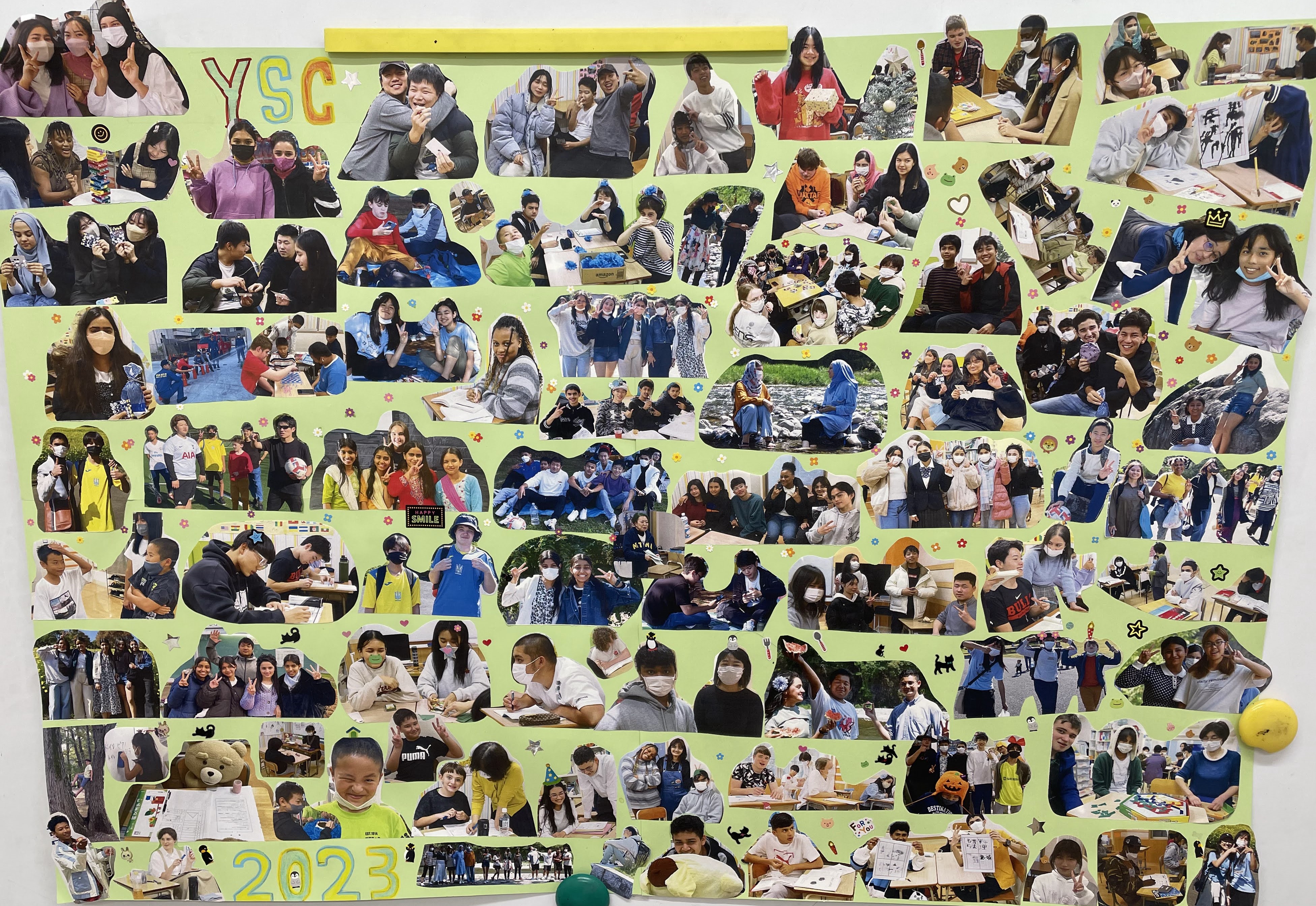 2023年度文集・コラージュ作成中！＠福生教室